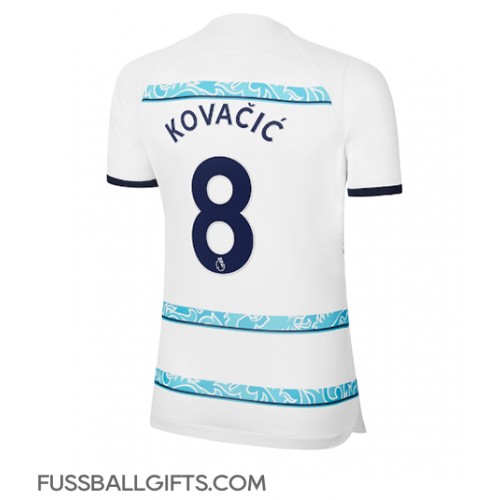 Chelsea Mateo Kovacic #8 Fußballbekleidung Auswärtstrikot Damen 2022-23 Kurzarm